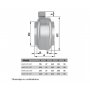 BBLINK Era ventilator mars 150 GDF(WK) - slika 3