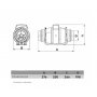 BBLINK Era ventilator typhoon 200 turbina - slika 4