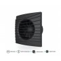 BBLINK Era ventilator F100 silent 4C crni - slika 2