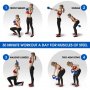 RING Kettlebell 8kg metal+vinyl RX DB2174-8 - slika 3