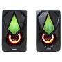 MICROLAB B-25 Stereo zvucnici black, 6W RMS (2 x 3W), USB power, 3,5mm RGB - slika 2