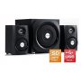MICROLAB TMN9U Aktivni drveni zvucnici 2.1 sistem 40W RMS (16W, 2x12W) SD USB 3.5mm - slika 1