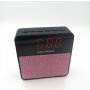 DOT Bluetooth zvučnik clock speaker T1 roze - slika 1