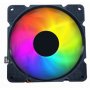 GEMBIRD CPU-HURACAN-ARGB-X140  UNI kuler 100W 120mm.Fan +/-1600rpm 26dBa LGA 775/115x/1200/AMD - slika 2