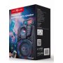 GEMBIRD SPK-BT-LED-01  Portable Bluetooth karaoke  zvučnik 5W FM USB SD 3,5mm MIC 6,35mm LED - slika 4