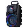 GEMBIRD SPK-BT-LED-01  Portable Bluetooth karaoke  zvučnik 5W FM USB SD 3,5mm MIC 6,35mm LED - slika 1