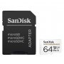 SANDISK SDHC 64GB micro 100MB/s40MB/s Class10 U3/V30+SD Adap. - slika 1