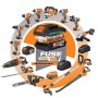 VILLAGER Fuse akumulatorska brushless ugaona brusilica VLP 4520 SOLO - slika 2