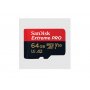 SANDISK SDXC 64GB Micro Extreme Pro 200MB/s A2 C10 V30 UHS-I US+Ad - slika 2