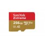 SANDISK SDXC 256GB Extreme micro 190MB/s UHS-I Class10 U3 V30+Ad - slika 1