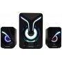 MICROLAB U270 Phenix Stereo zvučnici  black 11W (5W, 2x3W)USB power 3,5mm LED - slika 1