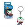 FUNKO POP Keychain: DC Holiday - Joker (WMT), privezak - slika 1