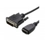 Secomp Value Cableadapter 0.15m DVI M - HDMI F - slika 1