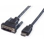 Secomp DVI (18+1) M to HDMI M 2.0m - slika 1
