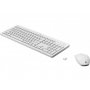 HP 230 bežični set tastatura+miš YU raspored bela 3L1F0AA - slika 2