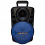 DOT Bluetooth karaoke zvučnik CH-812 sa mikrofonom plavi - slika 1