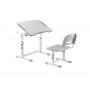 MOYE Grow Together Set Chair and Desk Siva - slika 2