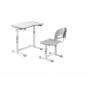 MOYE Grow Together Set Chair and Desk Siva - slika 1