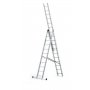 CRAFTER Merdevine aluminijum trodelne 3x11 gazišta - slika 2