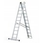 CRAFTER Merdevine aluminijum trodelne 3x11 gazišta - slika 1