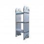CRAFTER Aluminijumske merdevine multifunkcionalne bez platforme 4x3  130200110 - slika 2