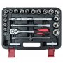 CONMETALL Set nasadnika sa račnom 1/2'' 26 komada - slika 1