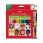 FABER-CASTELL Drvene bojice 1/24 + 3 BICOLOR - slika 1
