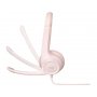 LOGITECH H390 Stereo Headset slušalice sa mikrofonom, roze - slika 2