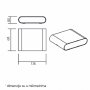 BBLINK Led svetiljka  JM-075 Zidna 6.5W 3000K IP54 Crna - slika 2