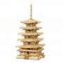 Robotime Five-storied Pagoda - slika 1