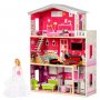 ECO TOYS DRVENA KUĆICA ZA LUTKE SA LIFTOM - Malibu Residence - slika 1