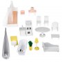 ECO TOYS DRVENA KUĆICA ZA LUTKE XXL for dolls residence - slika 3
