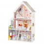 ECO TOYS DRVENA KUĆICA ZA LUTKE XXL for dolls residence - slika 1