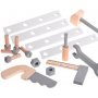 ECO TOYS DRVENA RADIONICA ZA DECU STO ZA ALAT - slika 5
