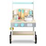 ECO TOYS DRVENA KUHINJA KOLICA - slika 2