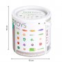 ECO TOYS SET OD 20 DELOVA DRVENO POVRĆE - slika 5