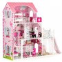ECO TOYS DRVENA KUĆICA ZA LUTKE SA LIFTOM XXL - slika 2