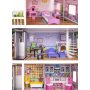 ECO TOYS DRVENA KUĆICA ZA LUTKE SA LIFTOM Strawberry residence - slika 3