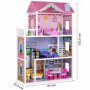 ECO TOYS DRVENA KUĆICA ZA LUTKE SA LIFTOM Strawberry residence - slika 5