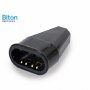 Biton Electronics Trofazna prenosna  priključnica Crna (2/212-0234) - slika 1