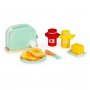 ECO TOYS Drveni toster sa aksesoarima 11 elemenata (HM200720) - slika 1