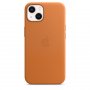 APPLE IPhone 13 Leather Case with MagSafe Golden Brown (mm103zm/a) - slika 1