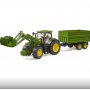 BRUDER John Deere Traktor sa prikolicom - slika 1