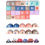 ECO TOYS Drvene edukativne kocke city sa podlogom 115 komada (HM015220) - slika 3