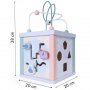 ECO TOYS Drvena kocka za razvijanje motoričkih sposobnosti  (1021) - slika 4