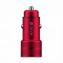 DEVIA Auto adapter 28W crvena - slika 2