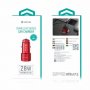 DEVIA Auto adapter 28W crvena - slika 3