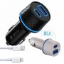 DEVIA Extreme speed series PD + QC auto adapter 42.5W bela - slika 2