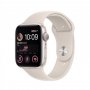 APPLE Watch SE2 GPS 44mm Starlight Aluminium Case with Starlight Sport Band - Regular (mnjx3se/a) - slika 2