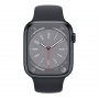 APPLE Watch S8 GPS 41mm Midnight Aluminium Case with Midnight Sport Band - Regular (mnp53se/a) - slika 2